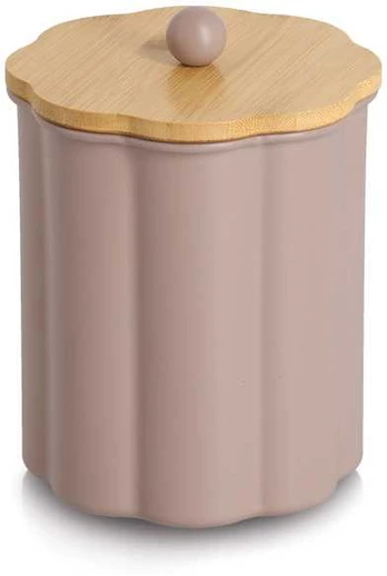 Kitchen container ZELLER, bamboo lid, 1 l
