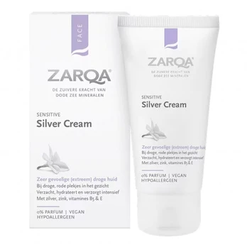 ZARQA Sensitive Silver Veido kremas, 30 ml