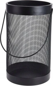 Metalinis žibintas juodas 26 cm