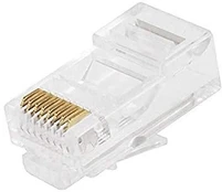 Mercodan Modularstik RJ45, KAT5E Solid/Stranded Usk�rmet,