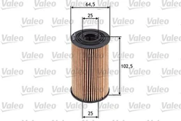 Alyvos filtras VALEO 586579