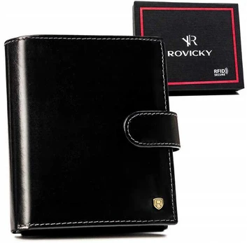 Odinė piniginė RFID ROVICKY 22316L-RVT