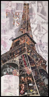 Paveikslas Kayoom Eiffel Tower, 52 cm x 102 cm, 1 vnt. kaina