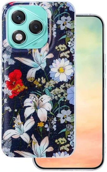 Dėklas Telforceone Glow Glam case for Honor 400 lite mėlynas