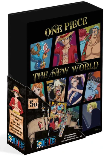 Kids Licensing One Piece Stationery case 5pcs