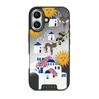 Kalimera - iPhone 17 Case, Elite Mirror Dark (MagSafe) / Silver
