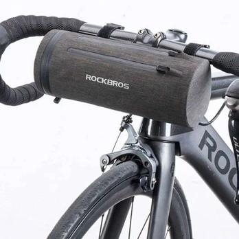Rockbros AS-051 waterproof handlebar bag - juodas
