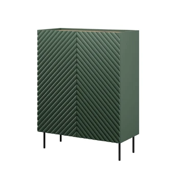 Knygų spinta 2D2SZ ONDA 98x45xH127 žalia)