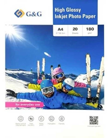 G&G Fotopapier 180g 20 Blatt A4