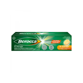 BEROCCA šnypščiosios tabletės ENERGY, 15 vnt.