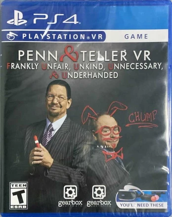 Penn & Teller Vr: F U, U, U, & U Playstation 4