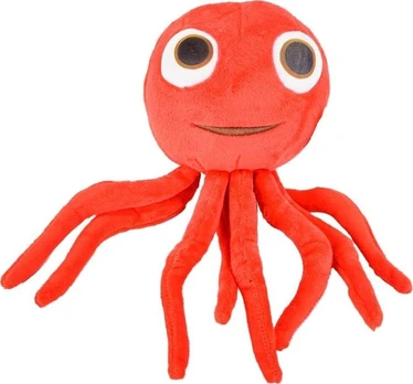 Pliušinis žaislas Daffi Octopus Mini Mini, raudonas, 30 cm