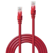 LINDY Patchkabel Cat6 U/UTP raudona 2.00m kaina