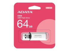 ADATA | USB Flash Drive | C906 | 64 GB | USB 2.0 | White kaina