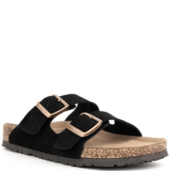 Šlepetės vyrams, Juoda, Slippers, lac3969-20346