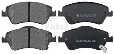Stabdžių trinkelių rinkinys, diskinis stabdys A.B.S. 37620