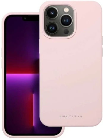 Dėklas Roar Cloud-Skin Case - for iPhone 13 Pro Light Rožinė