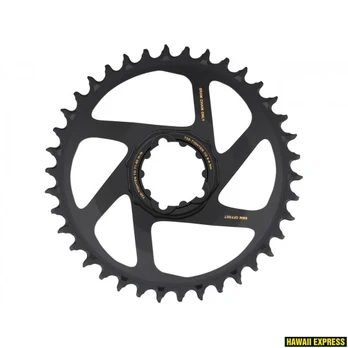 Priekinė žvaigždė SRAM X-SYNC 2 SL 36T Direct Mount 6mm Offset Eagle Gold