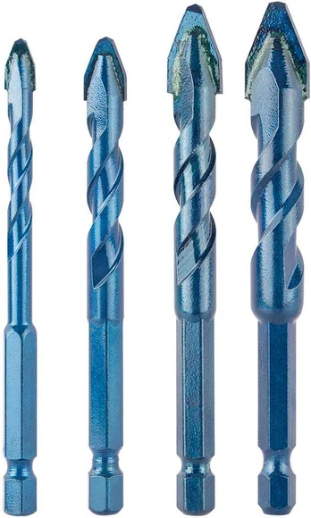 Neo Tools Universalių grąžtų rinkinys HEX 6,8,10,12 mm