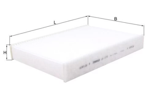 Filtras, salono oras KNECHT LA 1173