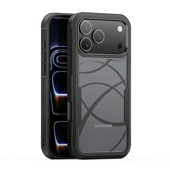Dėklas Dux Ducis Shld Apple iPhone 17 Pro Max/18 Pro Max juodas (Rhythm Pattern)