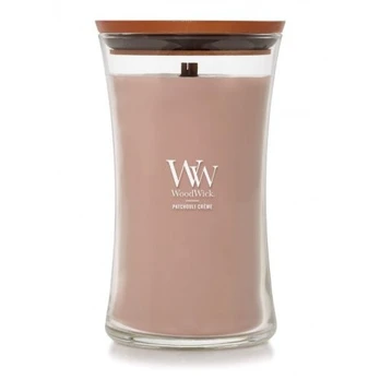 WoodWick Patchouli Creme Candle Žvakė, Large