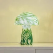 "Lindby Hubi" stalinė lempa, žalia, stiklas, Ø 22 cm