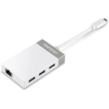 HUB USB TRENDnet 1x RJ-45 + 3x USB-A 3.0 (TUC-ETGH3)