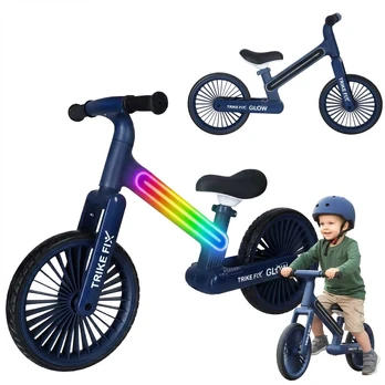 Trike Fix Glow LED krosinis dviratis tamsiai mėlyna