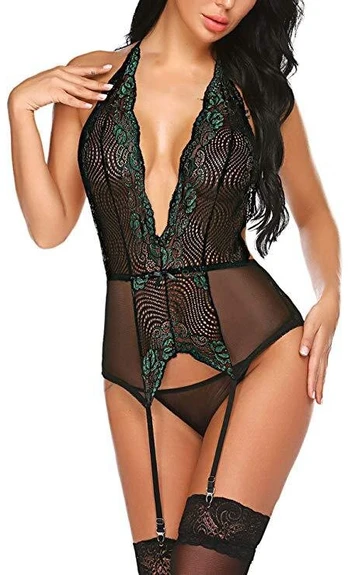 Seksualus nėriniuotas bodis Lace Baby