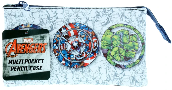 AVENGERS penalas ICON MULTIPOCKET PENCIL CASE