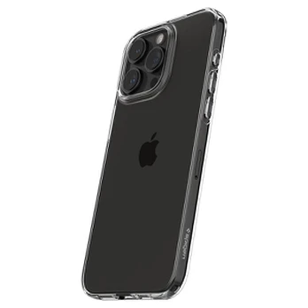 Dėklas Spigen Crystal Flex, crystal Skaidrus - iPhone 15 Pro Max