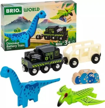 BRIO - Dinosaur Battery Train - 36096
