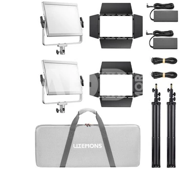 Godox Litemons LP1200R RGB LED Light Panel 2 light kit