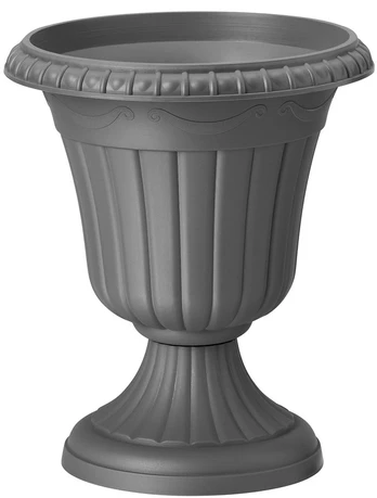 Vazonas Form Plastic Milano 0083-014, plastikinis, Ø 30 cm, pilkas
