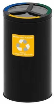 Alda Šiukšlių dėžė rūšiavimui 3x25L Stream Bin