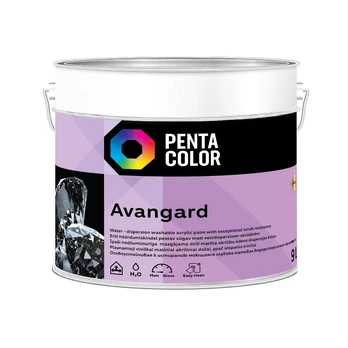 Dispersiniai dažai Pentacolor Avangard, balta, 9 l
