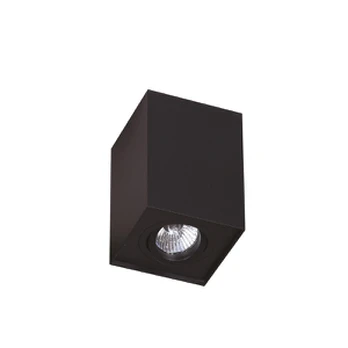 Lubinis šviestuvas BASIC SQUARE BLACK : Spalva - Juoda