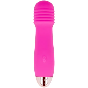 DOLCE VITA RECHARGEABLE VIBRATOR THREE PINK 7 SPEEDS
