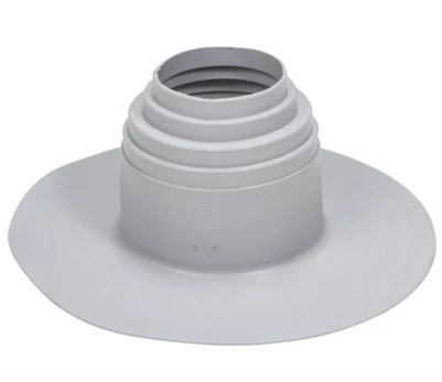 pvc jumta blīvslēgs, 110-160mm, pelēks