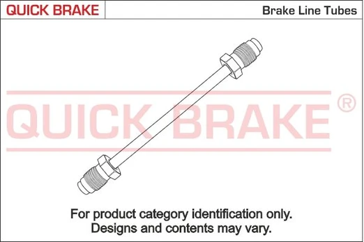 Stabdžių žarnelės QUICK BRAKE CN-3100A-HA