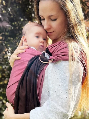 LOVE RADIUS No Knot Little Wrap, Rožinė Rose/Pecan