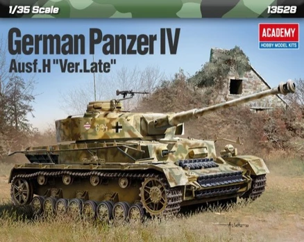 Academy Plastic model Tank PZ.IV Ausf H Late Version 1/35