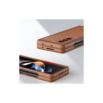 Dėklas Dux Ducis Venice Samsung Galaxy Z Fold 4 Rudas