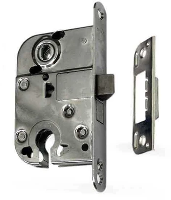 Įleidžiamoji spyna Abloy 2018, chromuota
