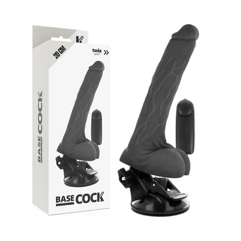 Dildo BASECOCK REALISTIC VIBRATOR 20 cm
