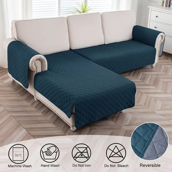 Neperšlampamos sofa užtiesalai, 2 vnt.
