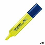 Fluorescencinis žymeklis Staedtler Textsurfer Classic Geltona 10 vnt. kaina