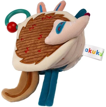 AKUKU Sensorinė knygutė su ežiuku