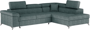 Sofa Eridano, žalia, 202 x 275 cm x 88 cm
